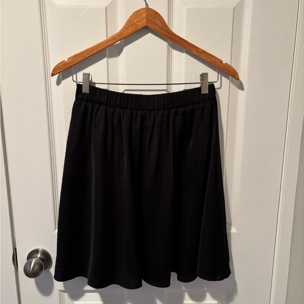 OAK+FORT Silky Pull-On Skater Skirt